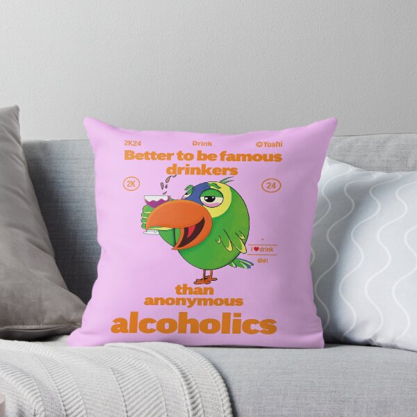 Item preview, Amazon Parrot Drink Alcohol designed and sold by YoshiArtDesign.