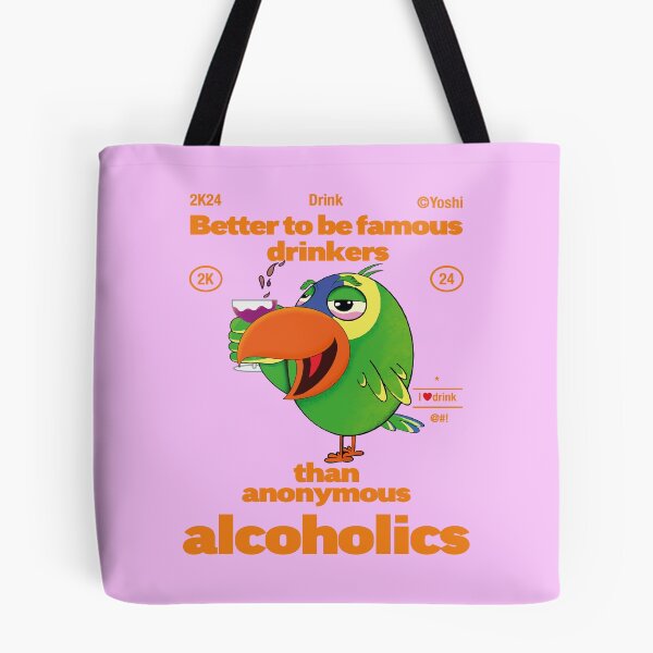 Item preview, Amazon Parrot Drink Alcohol designed and sold by YoshiArtDesign.