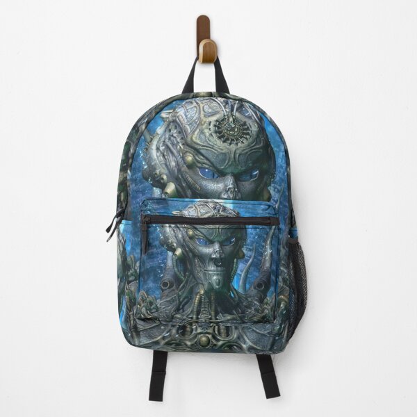 Item preview, Darkmen - Fantasy Biomechanic 3D Illustration - Blue Version designed and sold by KairoDesign.