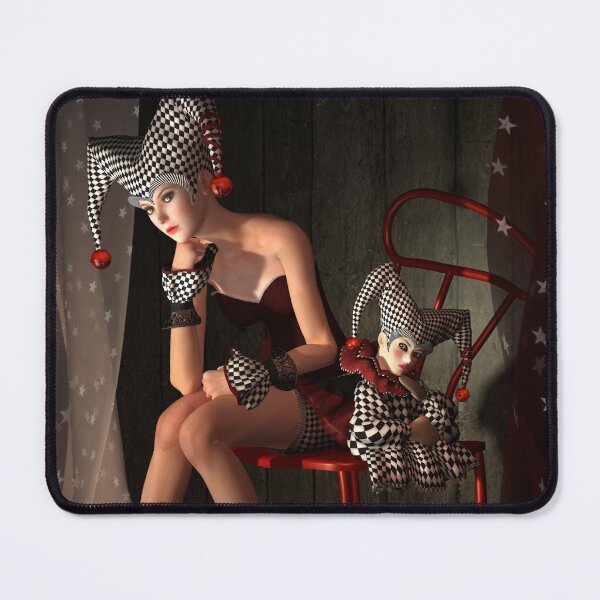 Item preview, Harlequin and puppet designed and sold by Britta Glodde.