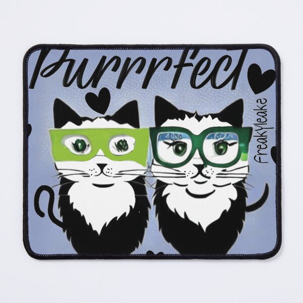Item preview, TWO "PURRRFECT" KITTEN designed and sold by inarausch2023.