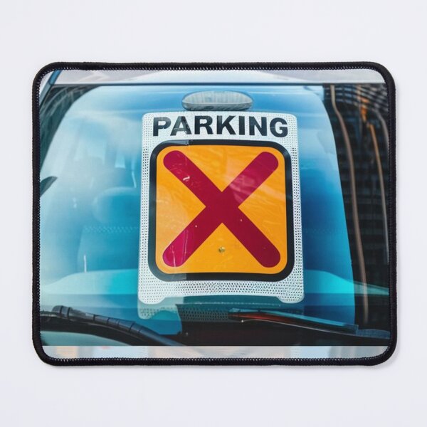 Item preview, wrongly parked car designed and sold by KolorowySwiata.