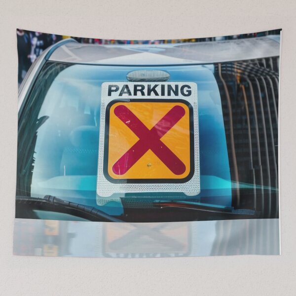 Item preview, wrongly parked car designed and sold by KolorowySwiata.