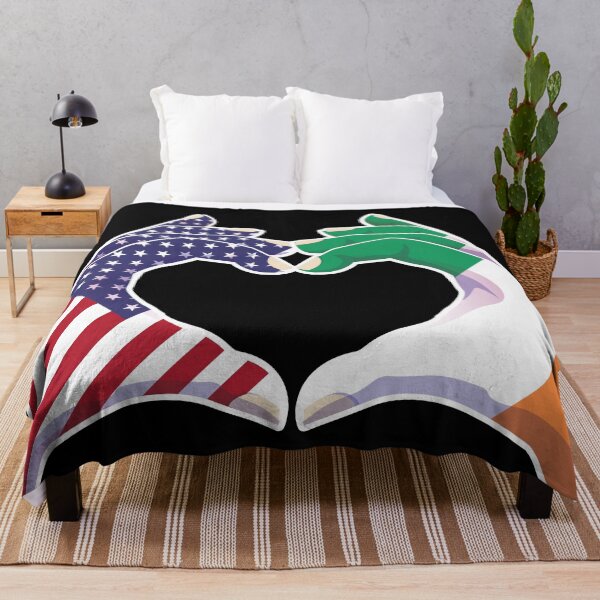 Item preview, Ireland Irish USA United States American America Love Heart Peace designed and sold by FlagX.
