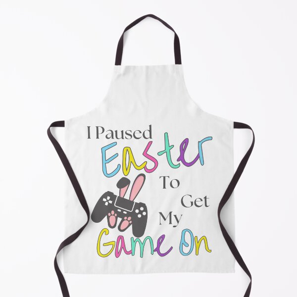 Item preview, I Paused Easter To Get My Game On designed and sold by Pixels2Patterns.