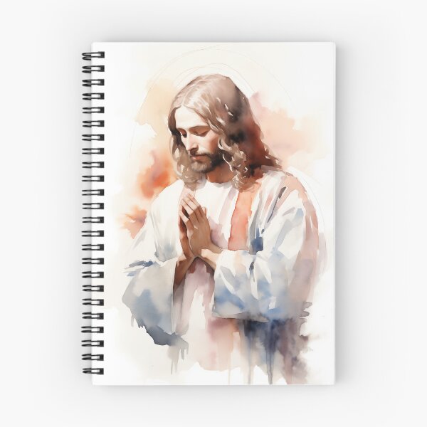 Item preview, Portrait of Jesus Christ Praying to God designed and sold by AdamesArtStudio.