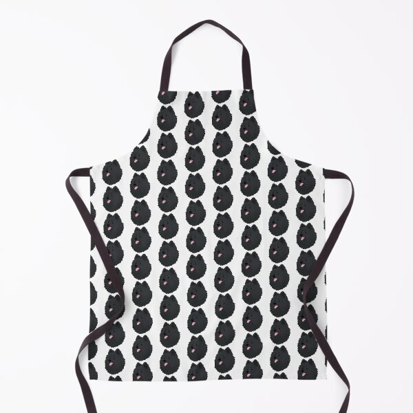 Item preview, Cute black German spitz dog face  designed and sold by Yaragold.
