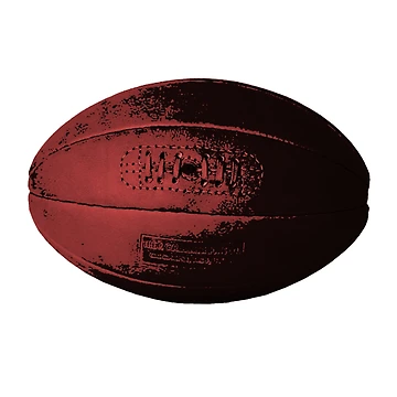 Artwork thumbnail, Vintage Rugby Ball by Will-R34
