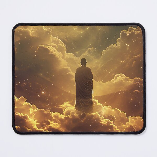 Item preview, Golden Moon Buddha designed and sold by OccultDreams.