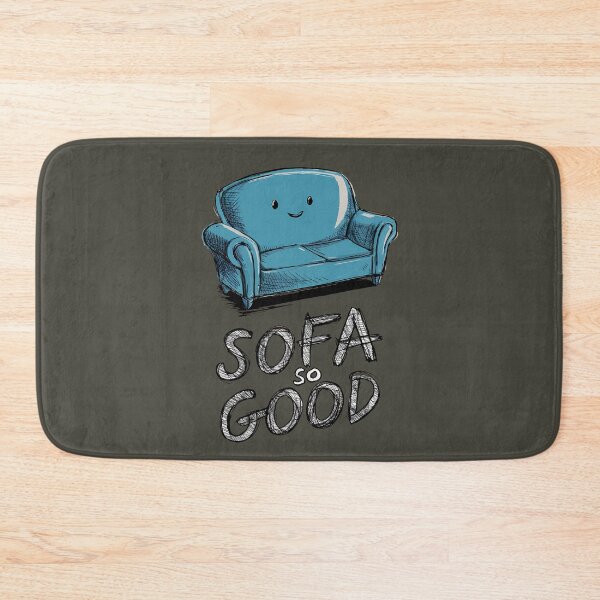 Item preview, Sofa So Good Cute Couch Illustration designed and sold by RuyaFab.