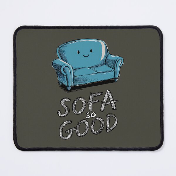 Item preview, Sofa So Good Cute Couch Illustration designed and sold by RuyaFab.