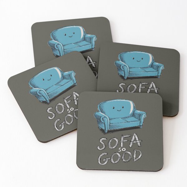 Item preview, Sofa So Good Cute Couch Illustration designed and sold by RuyaFab.