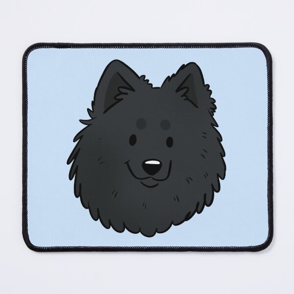 Item preview, Black German spitz dog face  designed and sold by Yaragold.