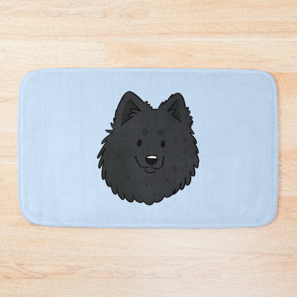 Item preview, Black German spitz dog face  designed and sold by Yaragold.
