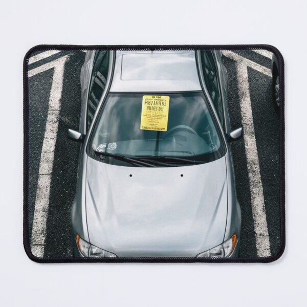 Item preview, wrongly parked car designed and sold by KolorowySwiata.