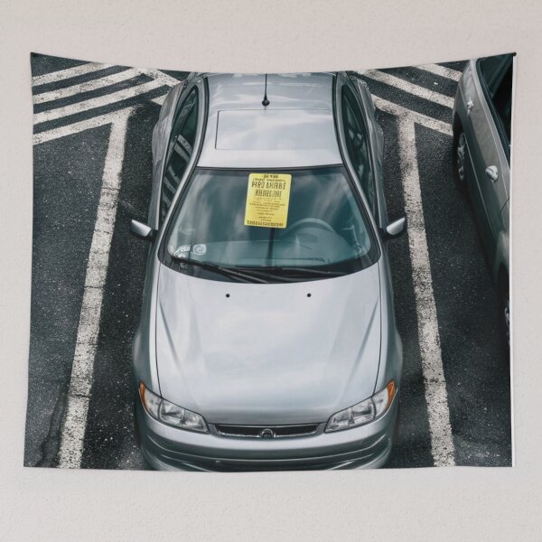 Item preview, wrongly parked car designed and sold by KolorowySwiata.
