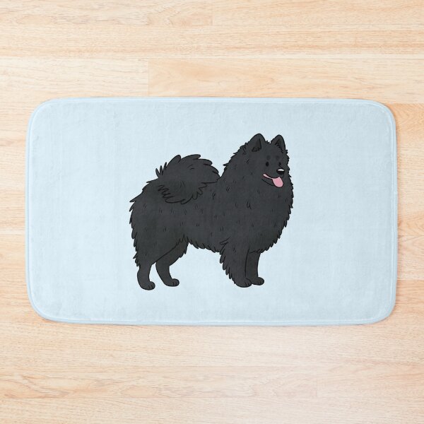 Item preview, Cute black German spitz dog  designed and sold by Yaragold.