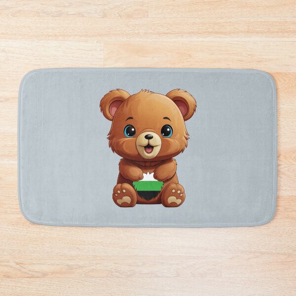 Item preview, Cute Neutrois Pride Flag Bear, Subtle Kawaii Neutrois Bear Design designed and sold by Travelslightly.