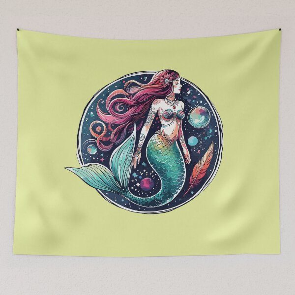 Item preview, Mermaid among the Stars designed and sold by TaruHonu.