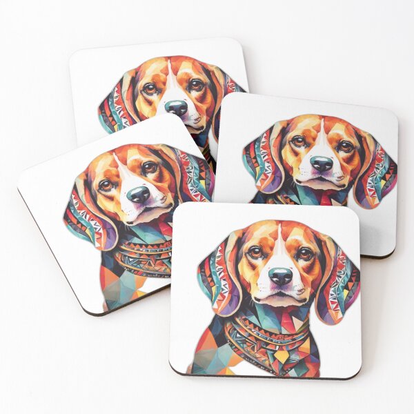 Item preview, Abstract Beagle Harmony designed and sold by NeatThingLover.