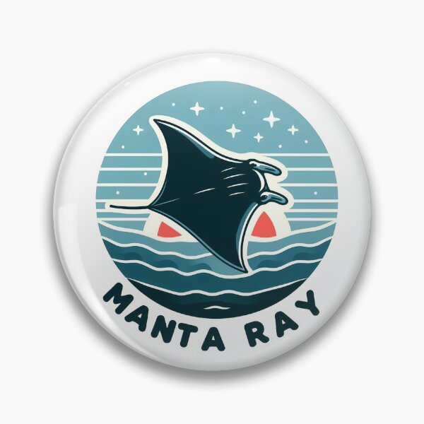 Item preview, manta ray flying above the sea designed and sold by zzinthestore.