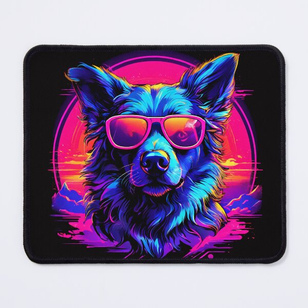 Item preview, When your little dog chooses glasses that capture the essence of their adventurous spirit designed and sold by Pulsant  Paintings.