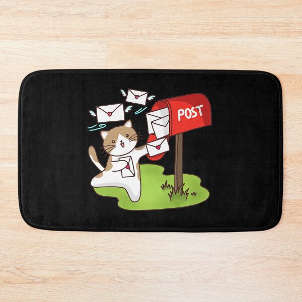 Item preview, Cat delivers letters at the post office box designed and sold by TiffyChaa.