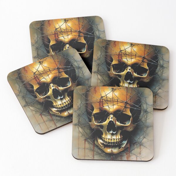Item preview, Skull adorned thorns designed and sold by MatrixTattoo.