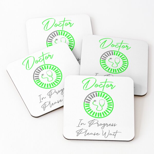 Item preview, Doctor In Progress Please Wait Medical Practitioner Students designed and sold by Stick-Artistry.