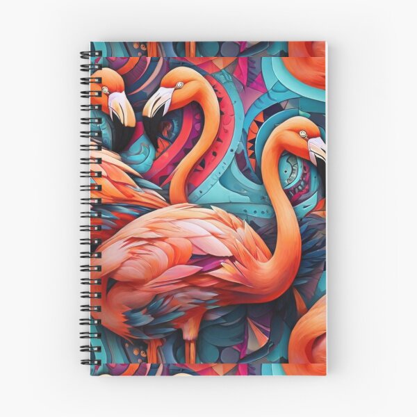 Item preview, Abstract Flamingo Mosaic designed and sold by NeatThingLover.