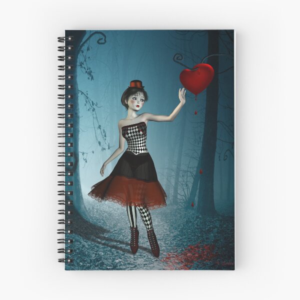 Item preview, Bleeding heart of a circus doll designed and sold by Britta Glodde.