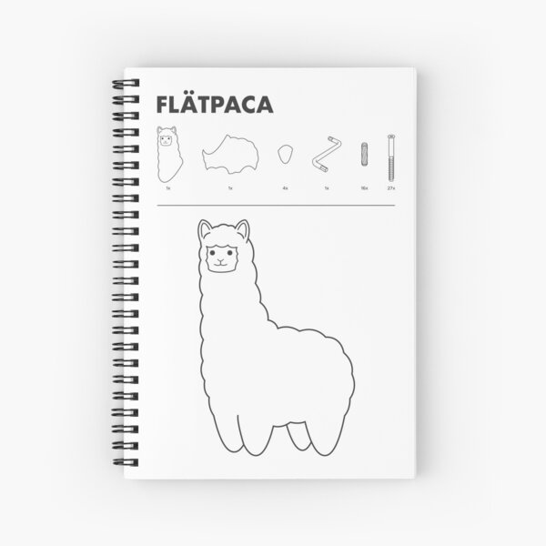 Flatpaca 2 Spiral Notebook