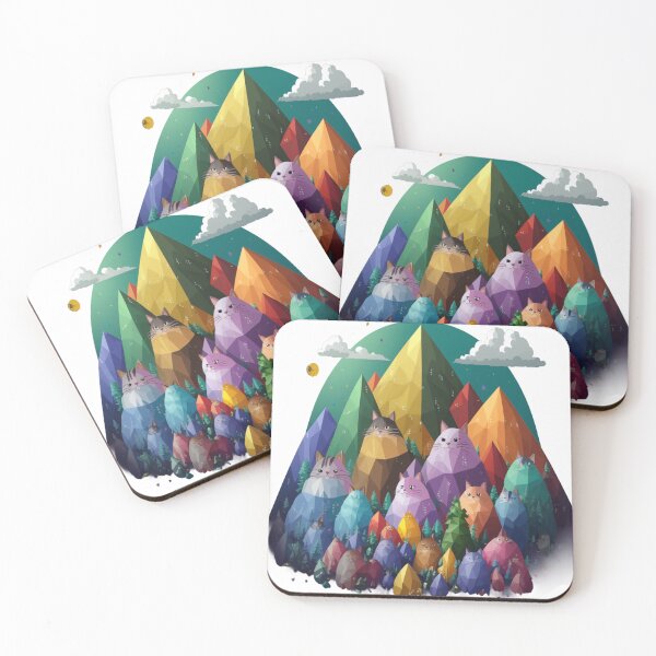 Item preview, Cat mountains  designed and sold by SaNNty.