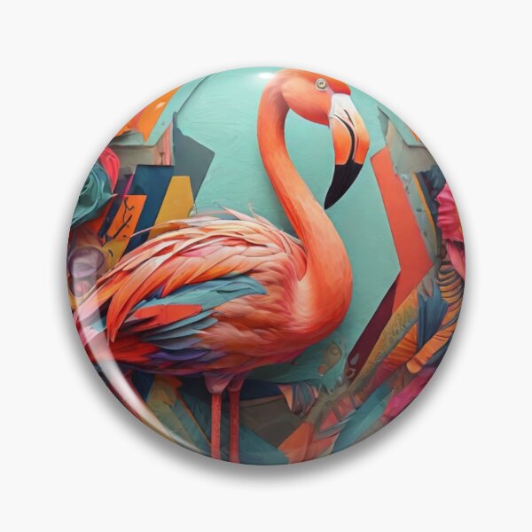 Item preview, Abstract Flamingo Harmony designed and sold by NeatThingLover.