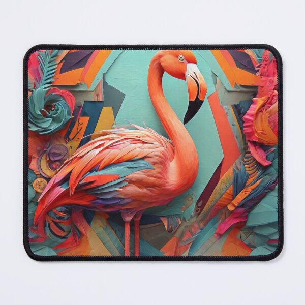Item preview, Abstract Flamingo Harmony designed and sold by NeatThingLover.