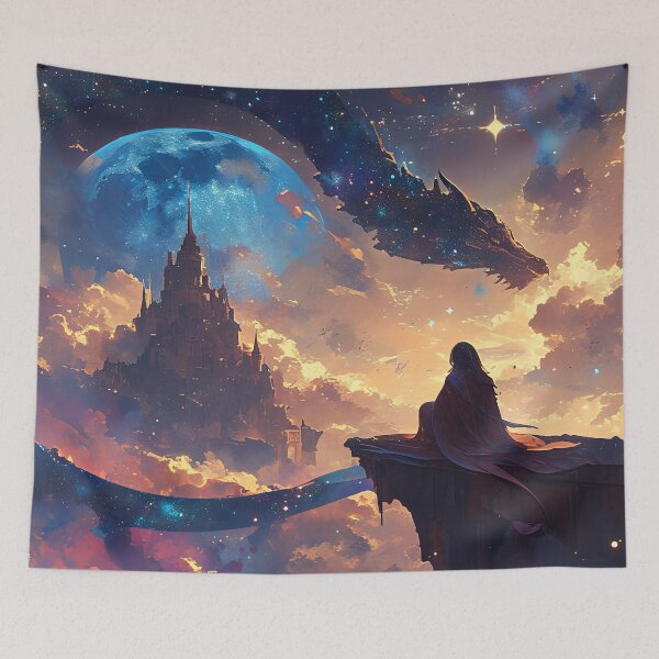 Item preview, The Princes and the Celestial Dragon designed and sold by OccultDreams.