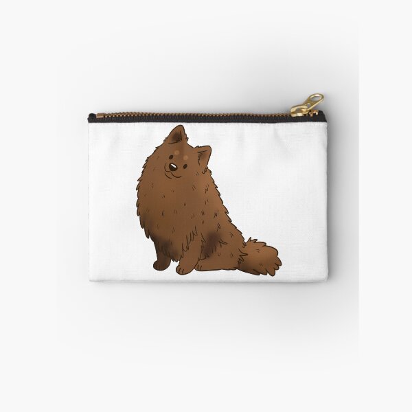 Item preview, Cute brown German spitz dog  designed and sold by Yaragold.