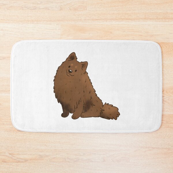 Item preview, Cute brown German spitz dog  designed and sold by Yaragold.