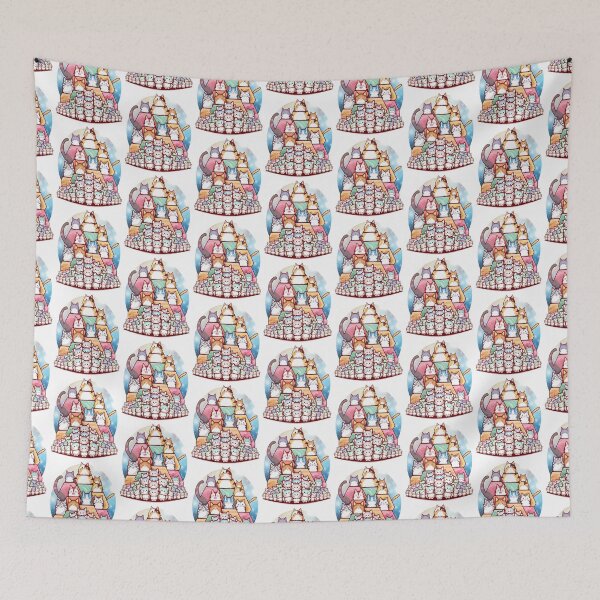 Item preview, Cat mountains  designed and sold by SaNNty.