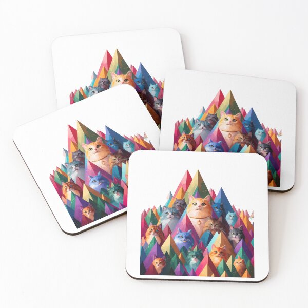 Item preview, Cat mountains  designed and sold by SaNNty.
