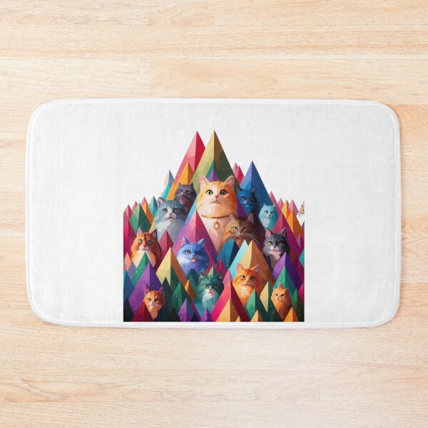 Item preview, Cat mountains  designed and sold by SaNNty.