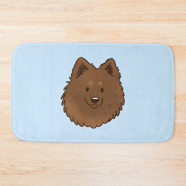 Item preview, Cute brown German spitz dog face designed and sold by Yaragold.