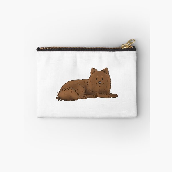 Item preview, Cute brown German spitz dog  designed and sold by Yaragold.