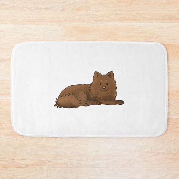 Item preview, Cute brown German spitz dog  designed and sold by Yaragold.