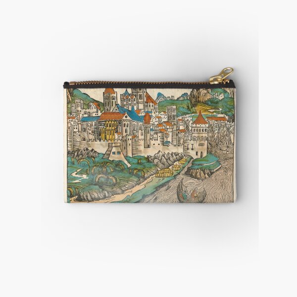 Item preview, Bologna Bononia Roman City Italy - The Nuremberg Chronicle 1493 - Medieval Manuscript Old Book designed and sold by Vintage-TM.