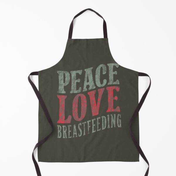 Item preview, Peace Love Breastfeeding Support Design designed and sold by RuyaFab.