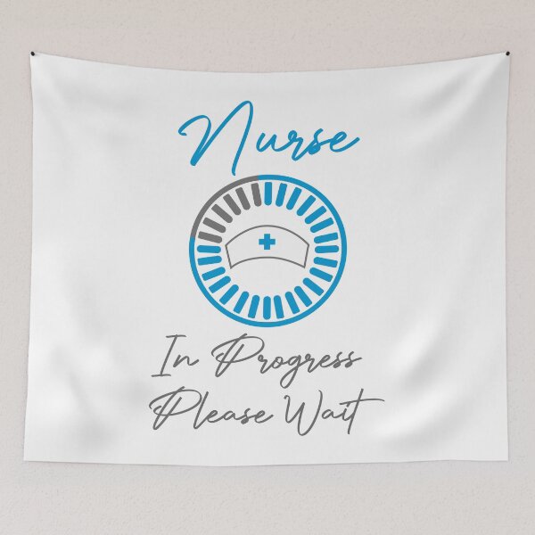 Item preview, Nurse In Progress Please Wait designed and sold by Stick-Artistry.