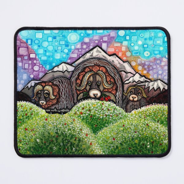 Item preview, Musk Ox Family designed and sold by ArtByBeatriz.