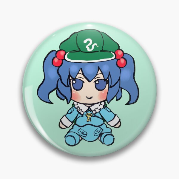 Item preview, Ransroom draws nitori kawashiro fumo plush / touhou memes designed and sold by RansRoom.