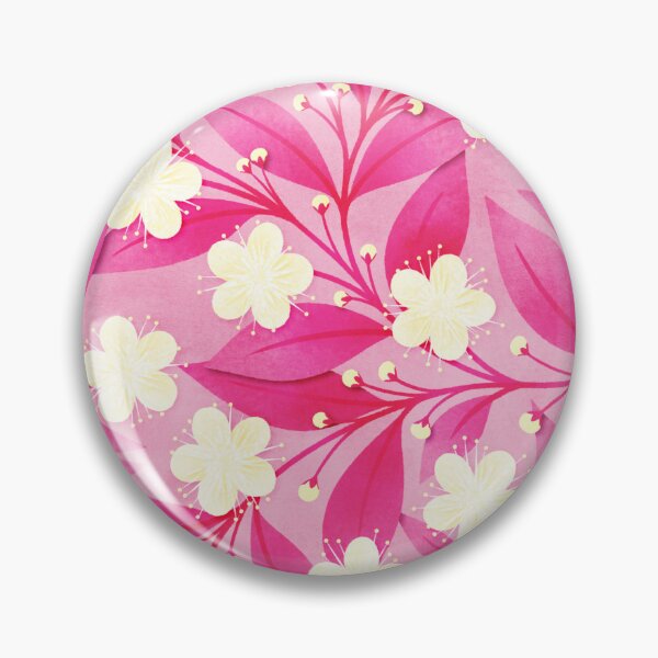 Item preview, Hot Pink Leaves Common Myrtle designed and sold by RebeccaFlaherty.